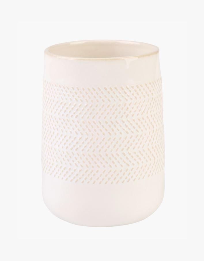 Köögitarvikute hoidja valge - 11,5x11,5x15 cm valge - 1