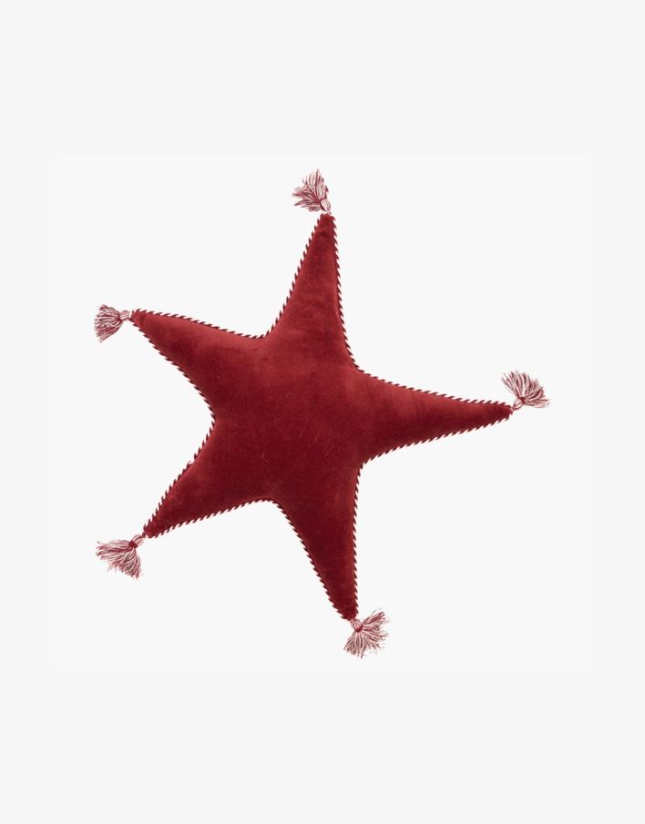 Dekoratiivpadi punane - 45x45x8 cm punane - 1