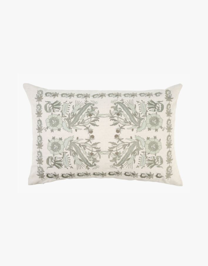 Dekoratiivpadja kate mitmevärviline/roheline - 40x60 cm mitmevärviline/roheline - 1