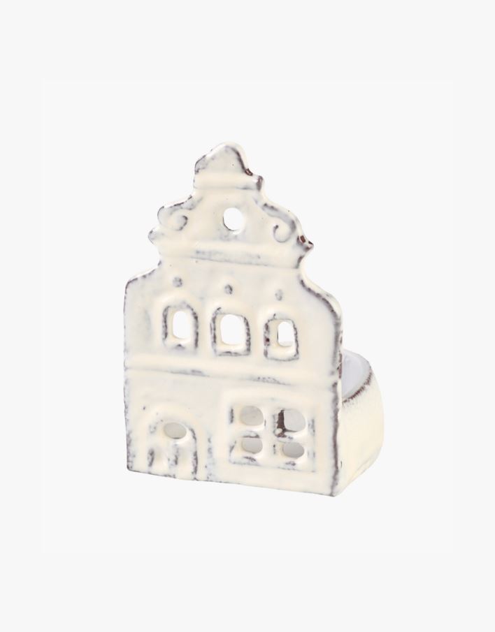 Küünlalatern valge - 6x6x9 cm valge - 1