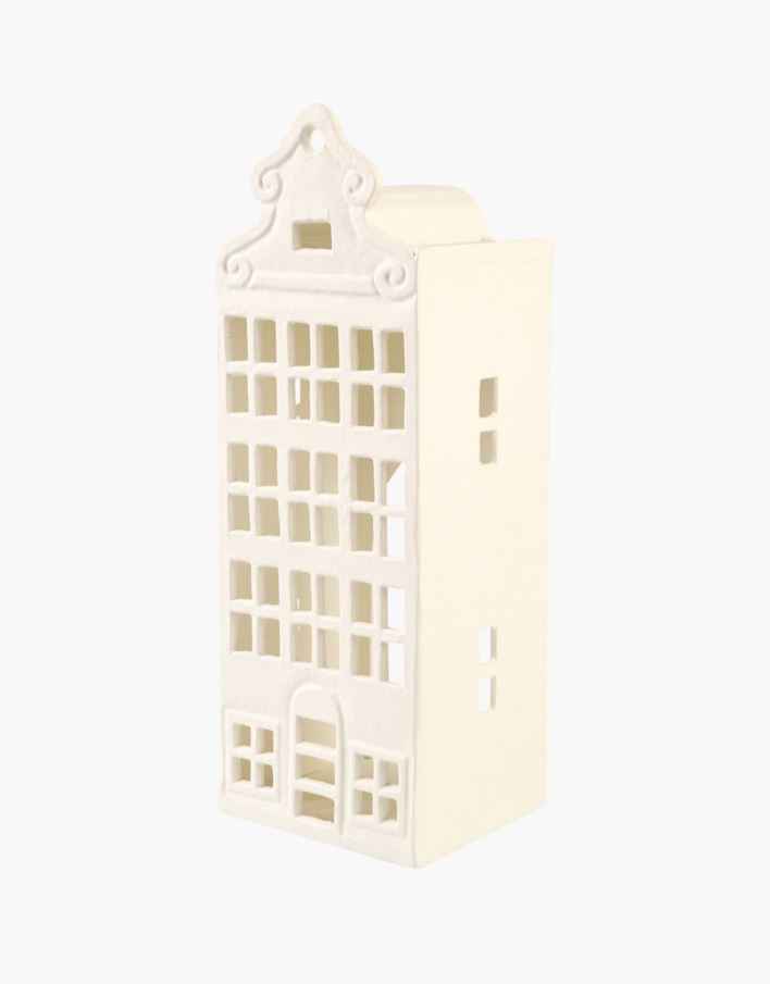 Küünlalatern valge - 14x12x39 cm valge - 1