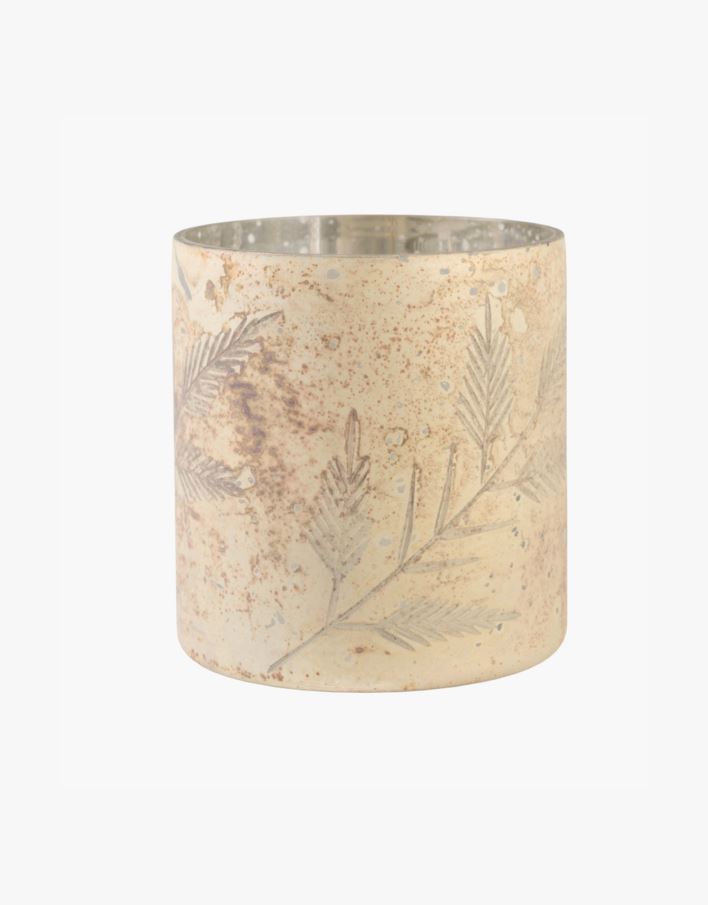 Küünlalatern greige - 10,5x10 cm greige - 1