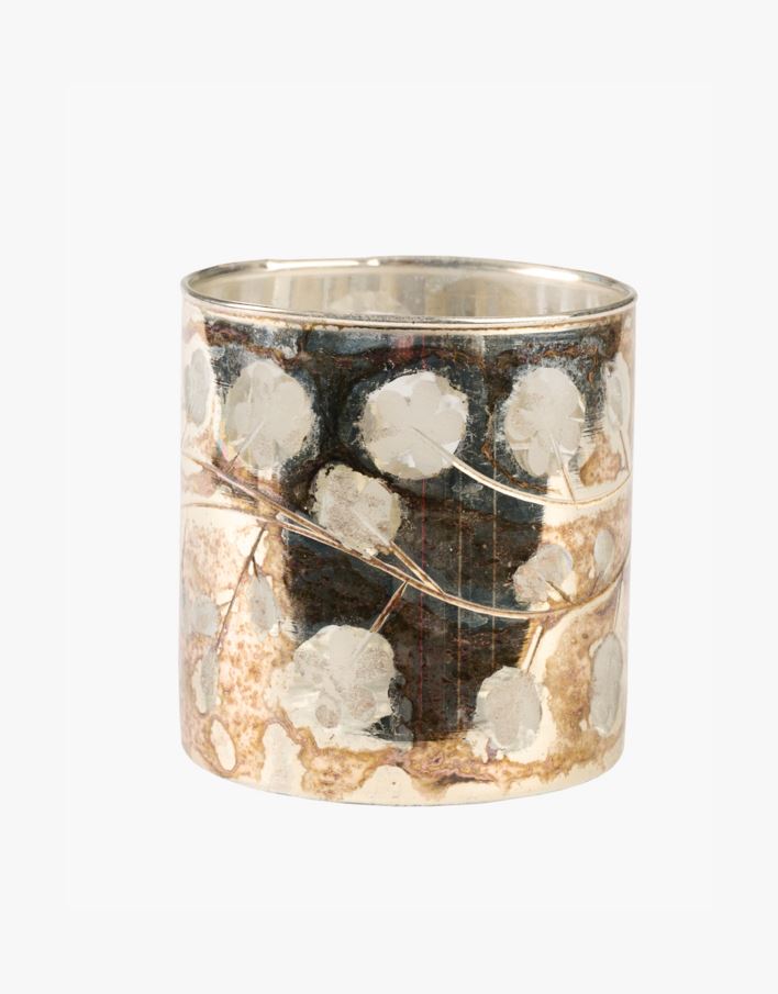 Küünlalatern mitmevärviline/hõbedane - 10,5x10 cm mitmevärviline/hõbedane - 1