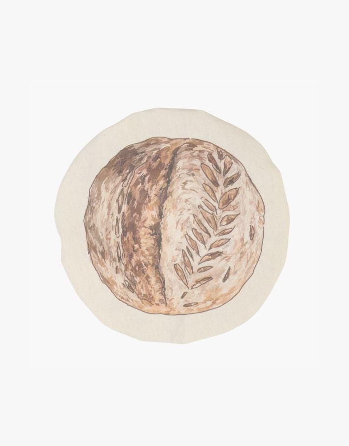 Tekstiilist kausi kate naturaalne toon - ø24 cm naturaalne toon - 1