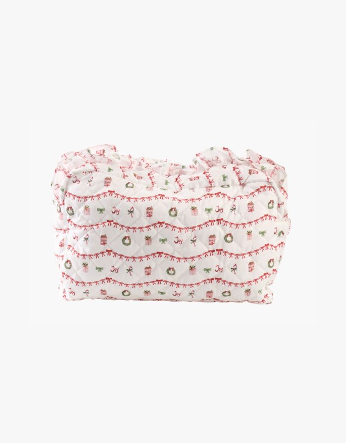 Suur kosmeetikakott mitmevärviline/punane - 11x30 cm mitmevärviline/punane - 1