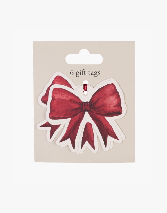 Kingisildid 6tk punane - 7 cm punane - 1