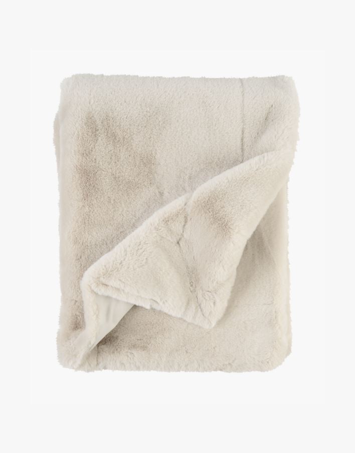 Karusnahast pleed beež - 130x170 cm beež - 1