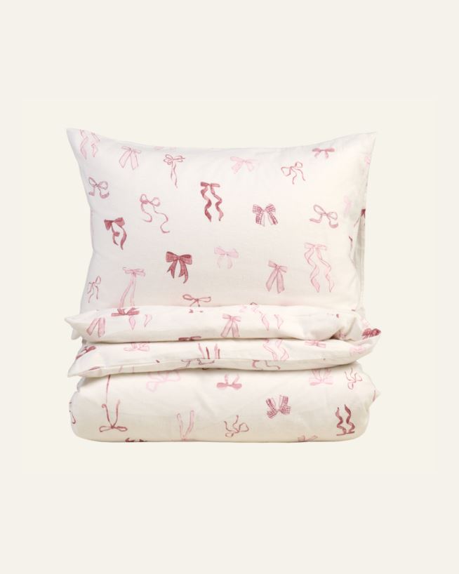 Flanell voodipesukomplekt mitmevärviline/roosa - 150x210 cm mitmevärviline/roosa - 1