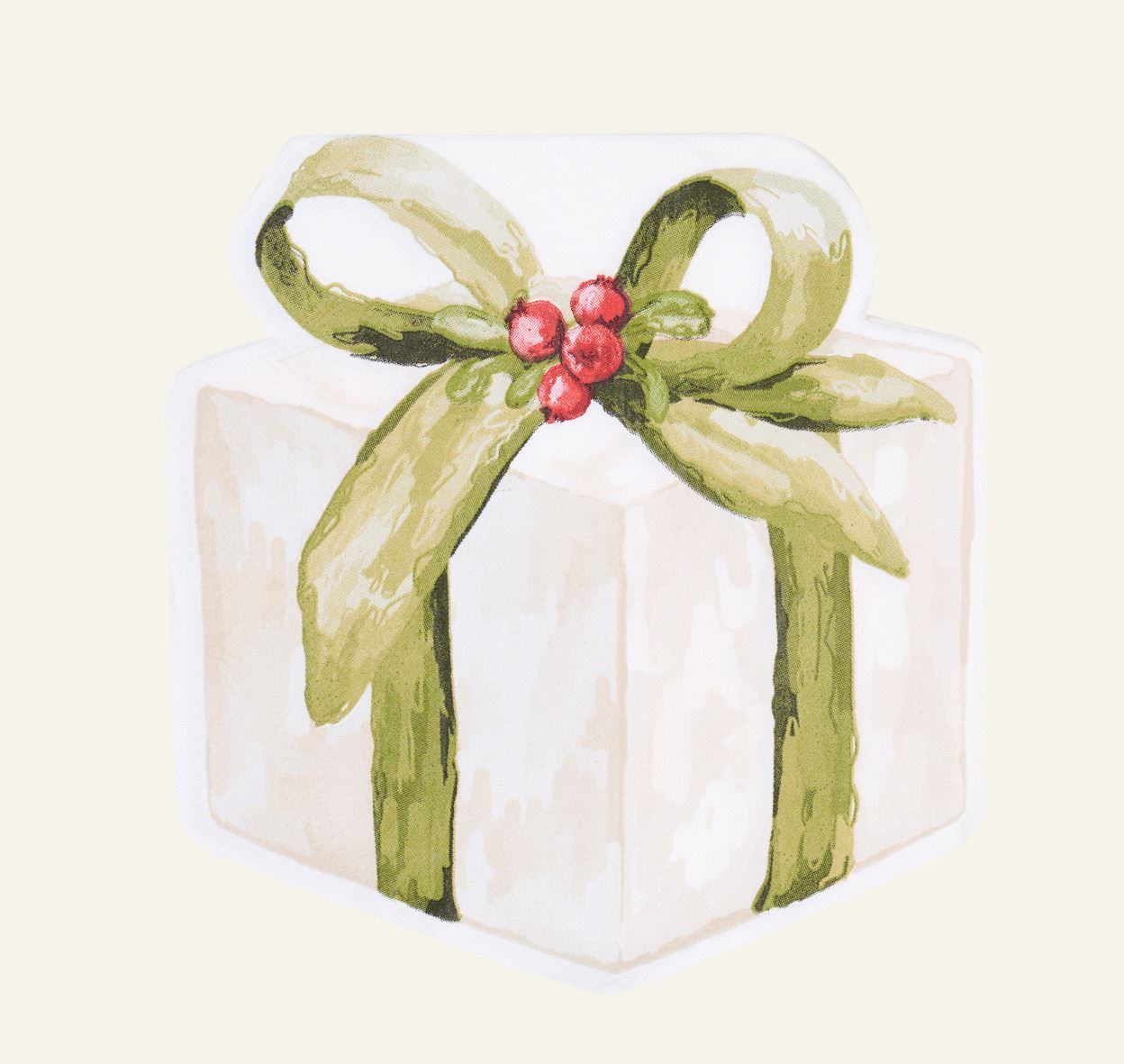 Pabersalvrätikud mitmevärviline/roheline - 33x33 cm mitmevärviline/roheline - 1