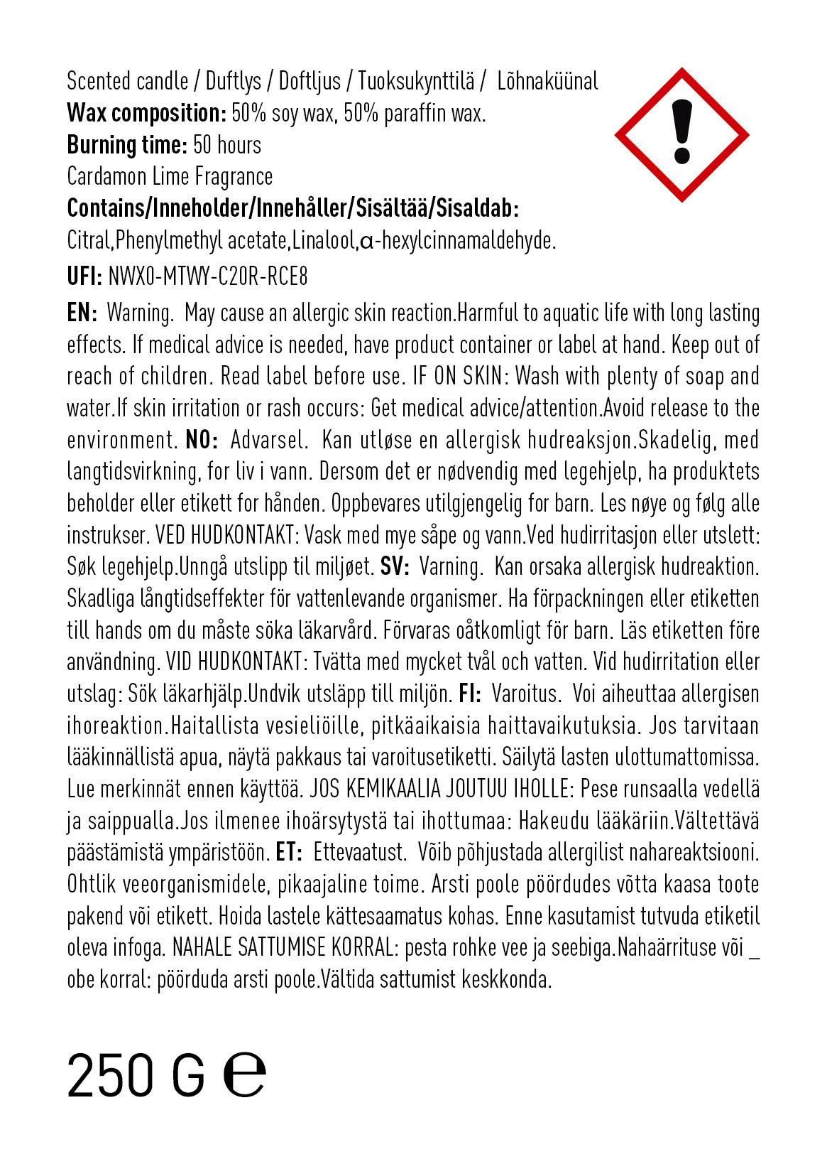 Lõhnaküünal beež - 6