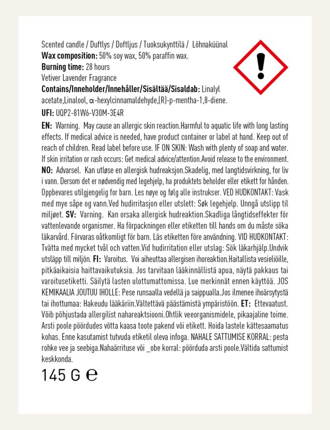 Lõhnaküünal sinakashall - 4
