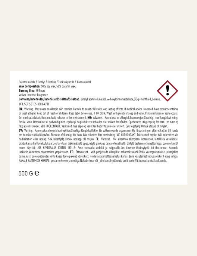 Lõhnaküünal sinakashall - 4