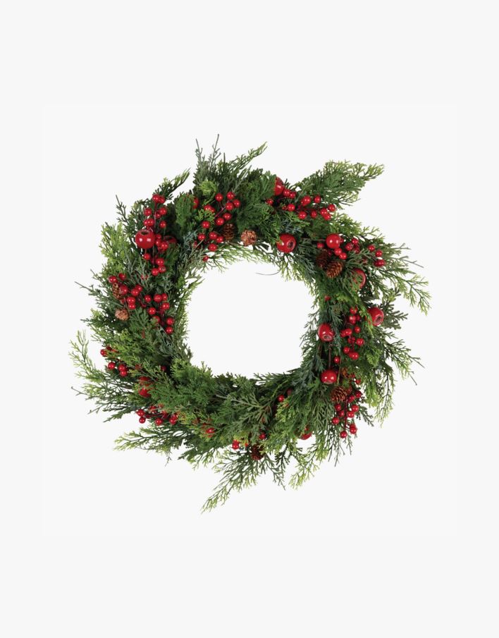 Pärg mitmevärviline/punane - ø55x10 cm mitmevärviline/punane - 1