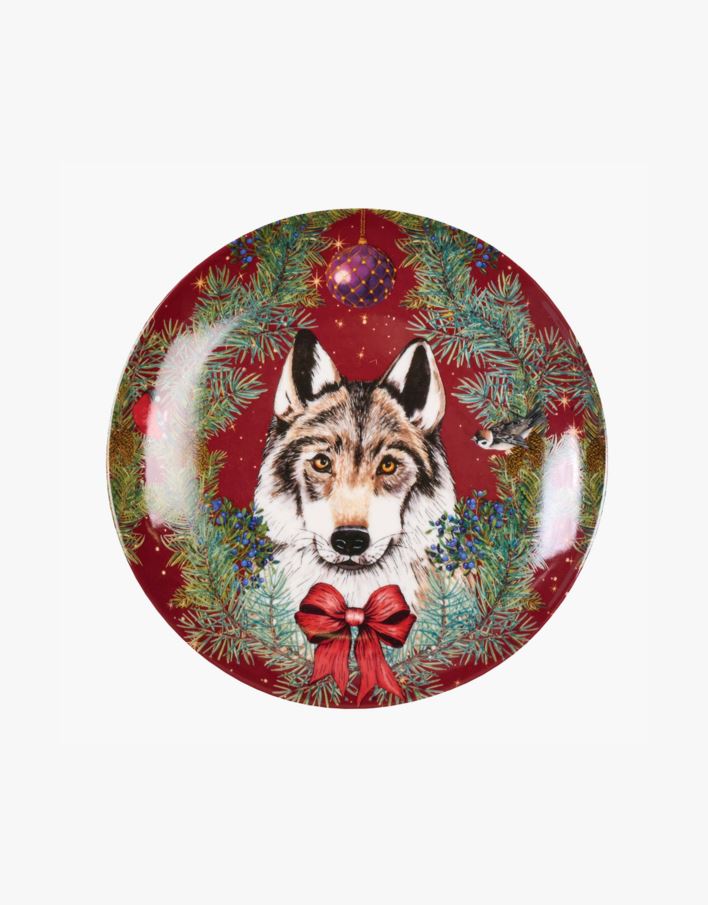 Taldrik punane - ø20,5 cm punane - 1