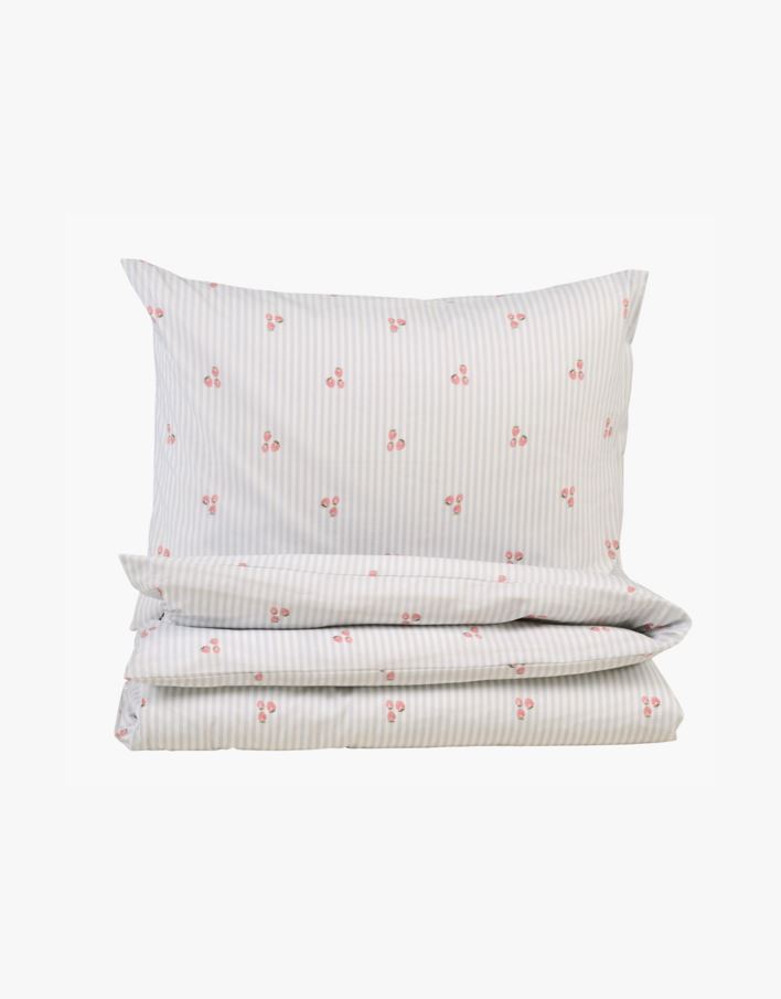 Voodipesukomplekt puuvillane hele sinine - 150x210 cm hele sinine - 1