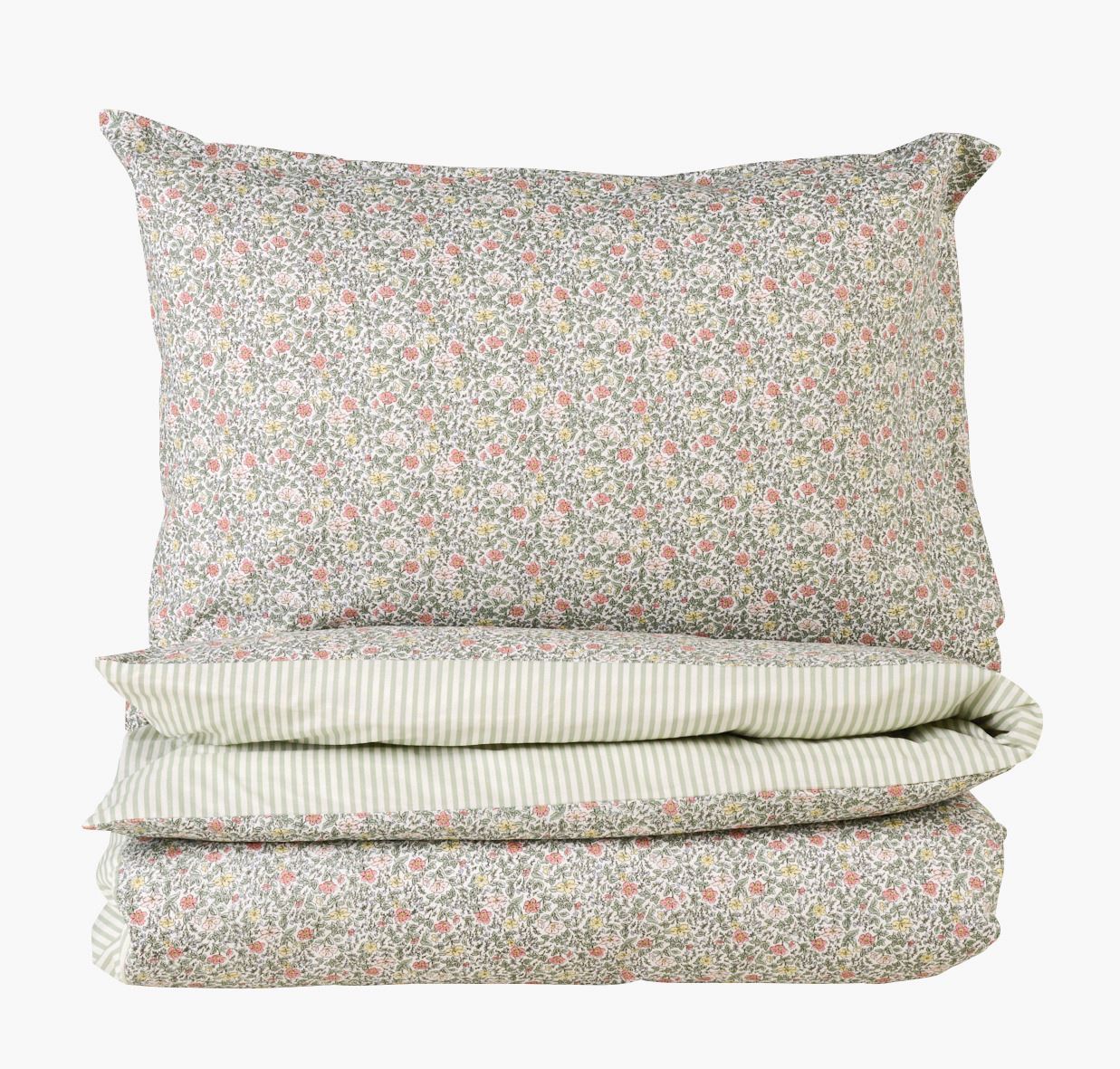 Voodipesukomplekt puuvillane mitmevärviline - 150x210 cm mitmevärviline - 1