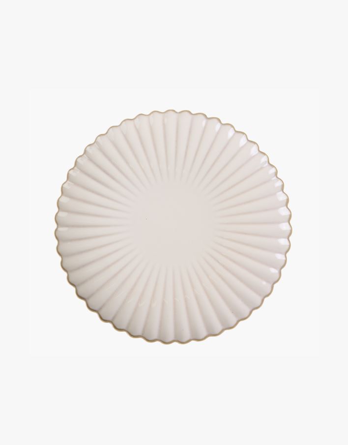 Õhtusöögi taldrik valge - ø27,5 cm valge - 1