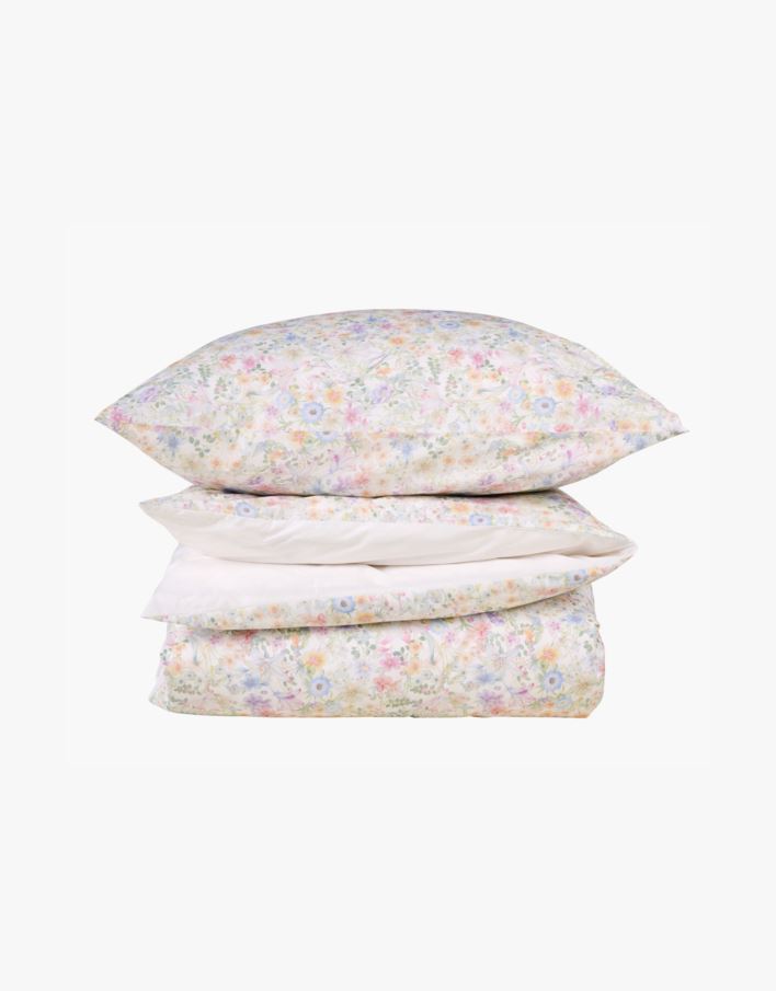 Voodipesukomplekt perkalpuuvillast mitmevärviline - 150x210 cm mitmevärviline - 1