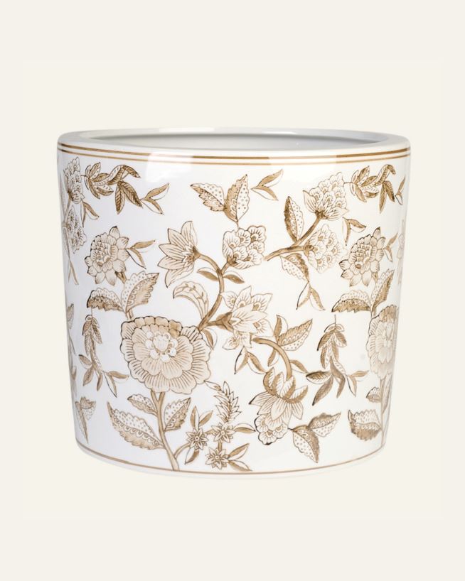 Lillepott mitmevärviline/beez - 27x27x23,5 cm mitmevärviline/beez - 1