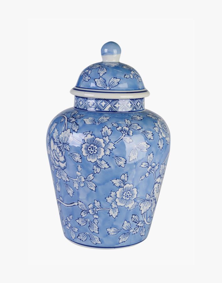 Vaas mitmevärviline/sinine - 21x21x34 cm mitmevärviline/sinine - 1