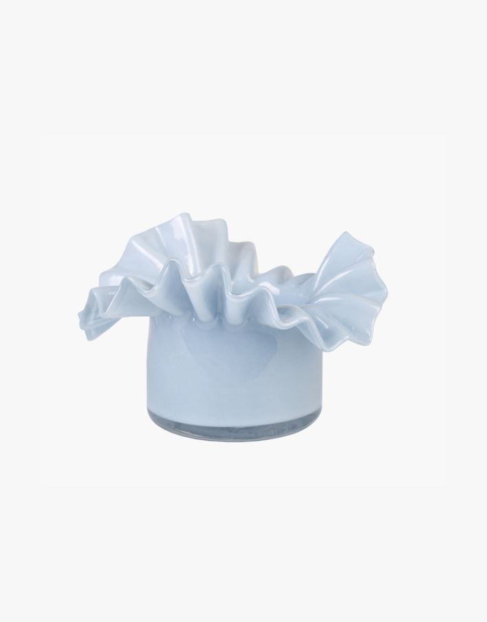 Küünlalatern hele sinine - 16,5x16,5x9 cm hele sinine - 1