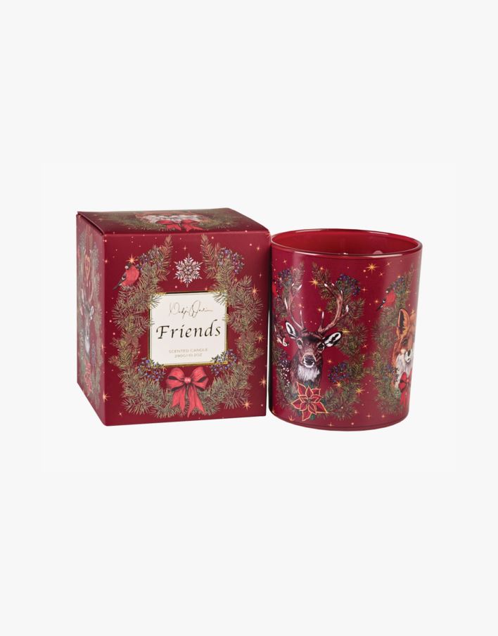 Lõhnaküünal mitmevärviline/punane - 290 g mitmevärviline/punane - 1