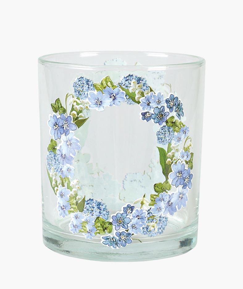 Küünlalatern sinine - 11,5x11,5x13 cm sinine - 1