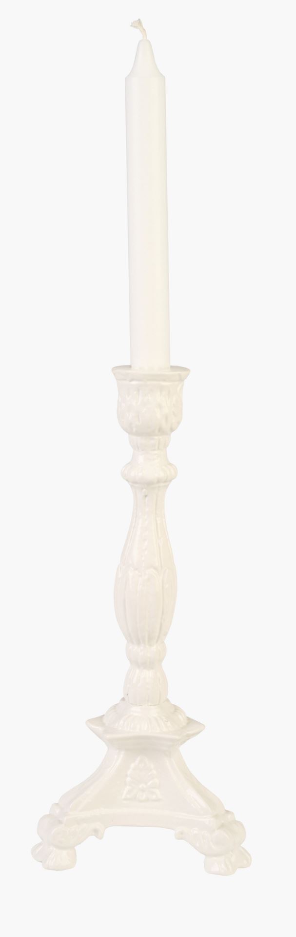 Küünlajalg valge - 29x12,5x10,5 cm valge - 1