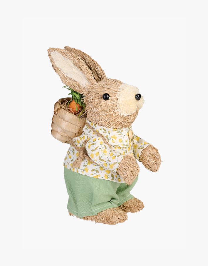 Lihavõttekaunistus mitmevärviline/kollane - 14x10x23 cm mitmevärviline/kollane - 1