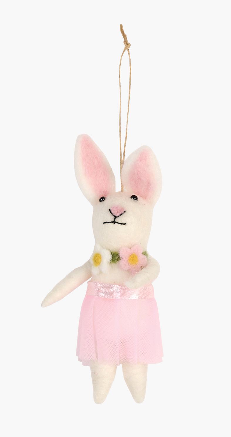 Lihavõttekaunistus mitmevärviline/valge - 5,9x3,8x13,5 cm mitmevärviline/valge - 1