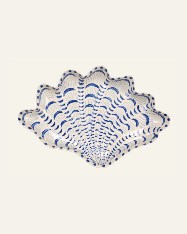 Taldrik mitmevärviline/sinine - 30x20,5x4 cm mitmevärviline/sinine - 1
