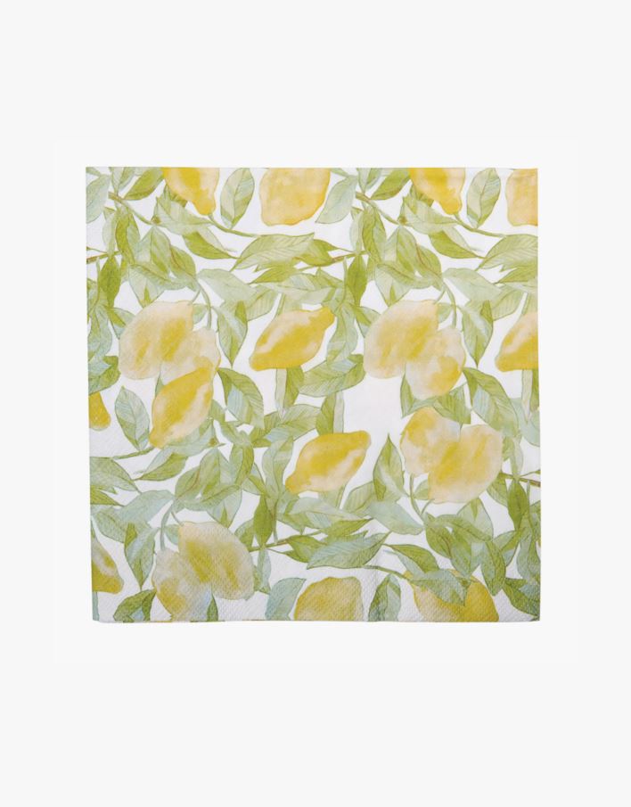 Õhtusöögi salvrätikud mitmevärviline/kollane - 40x40 cm mitmevärviline/kollane - 1