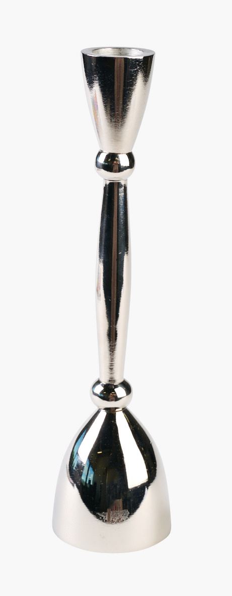 Küünlajalg hõbedane - 5,5x5,5x22 cm hõbedane - 1