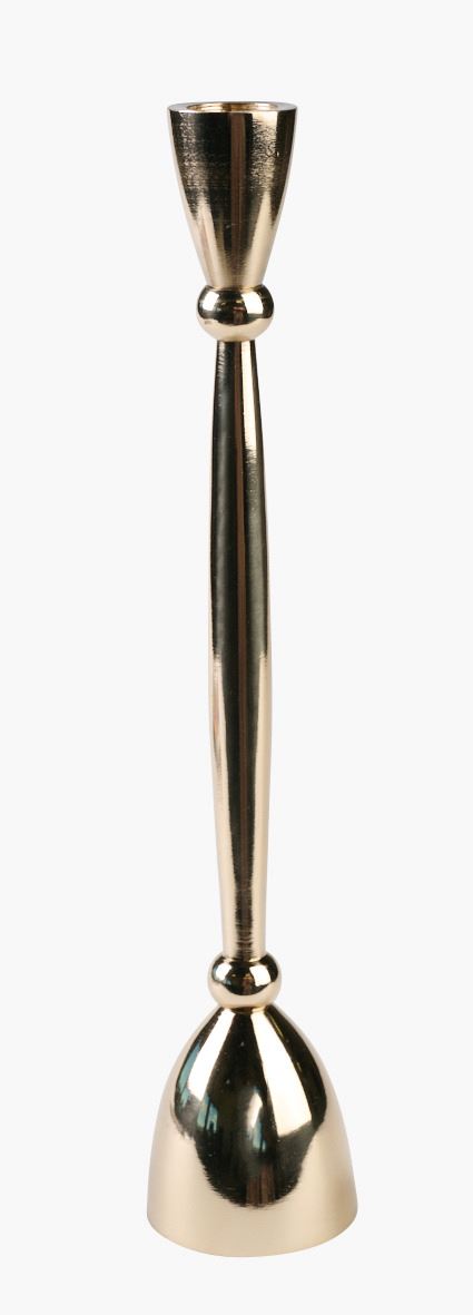 Küünlajalg kuldne - 5,5x5,5x22 cm kuldne - 1