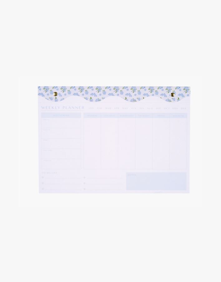 Nädala planeerija mitmevärviline/sinine - 21x30 cm mitmevärviline/sinine - 1