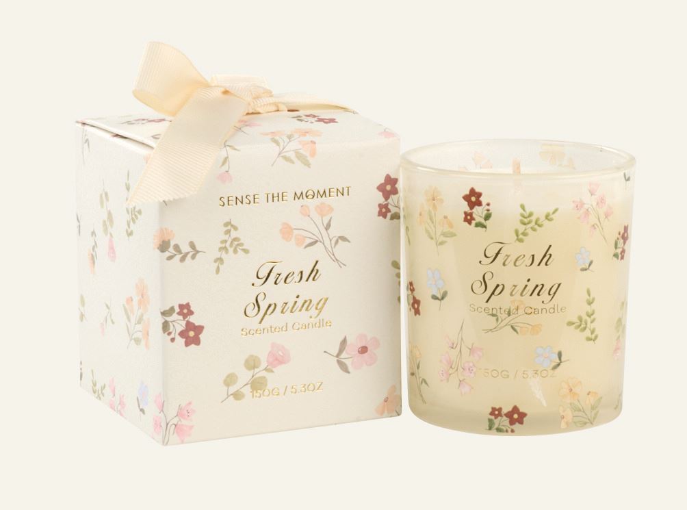 Lõhnaküünal mitmevärviline/kollane - 150 g mitmevärviline/kollane - 1