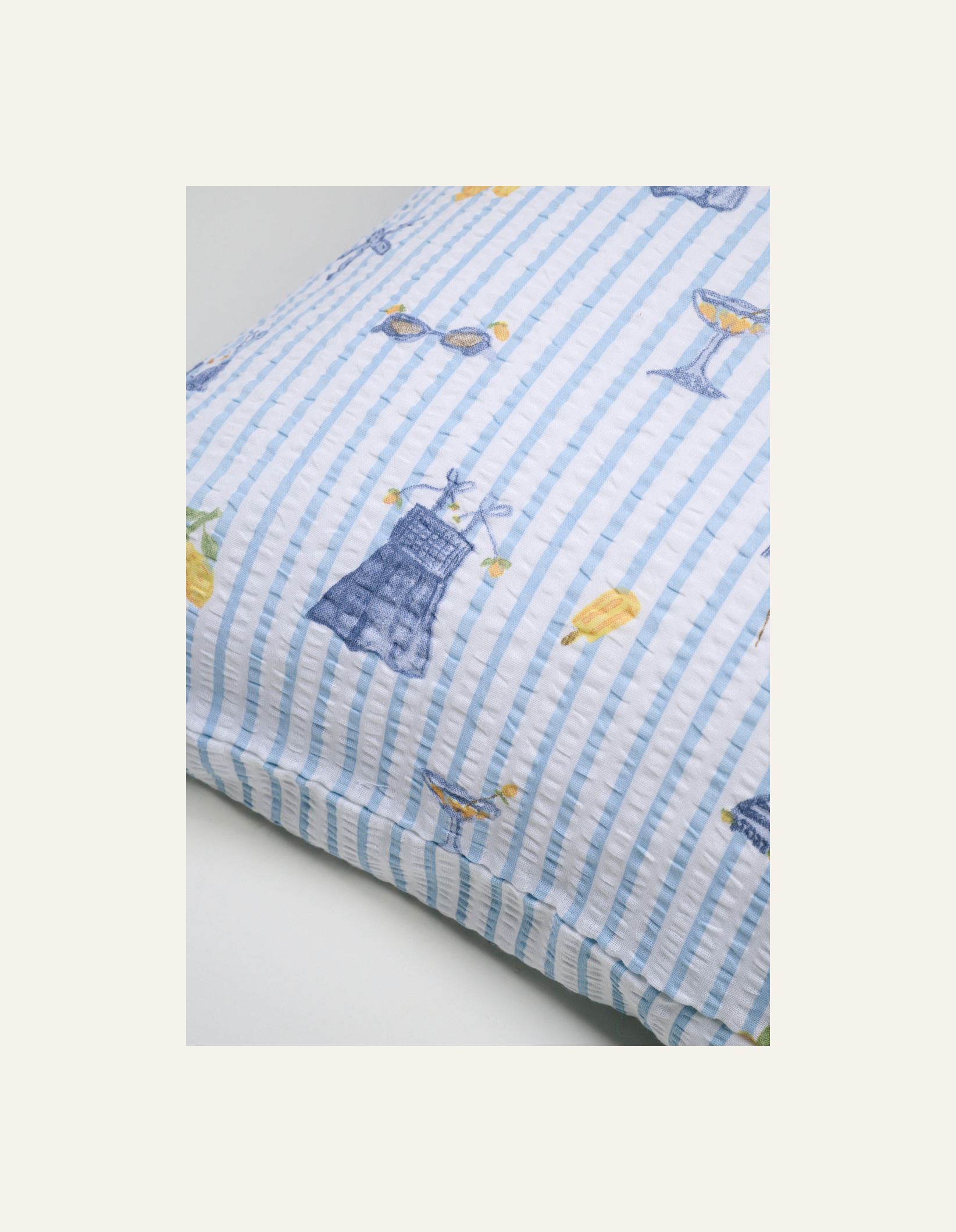 Padjapüür krepp-puuvill mitmevärviline - 2