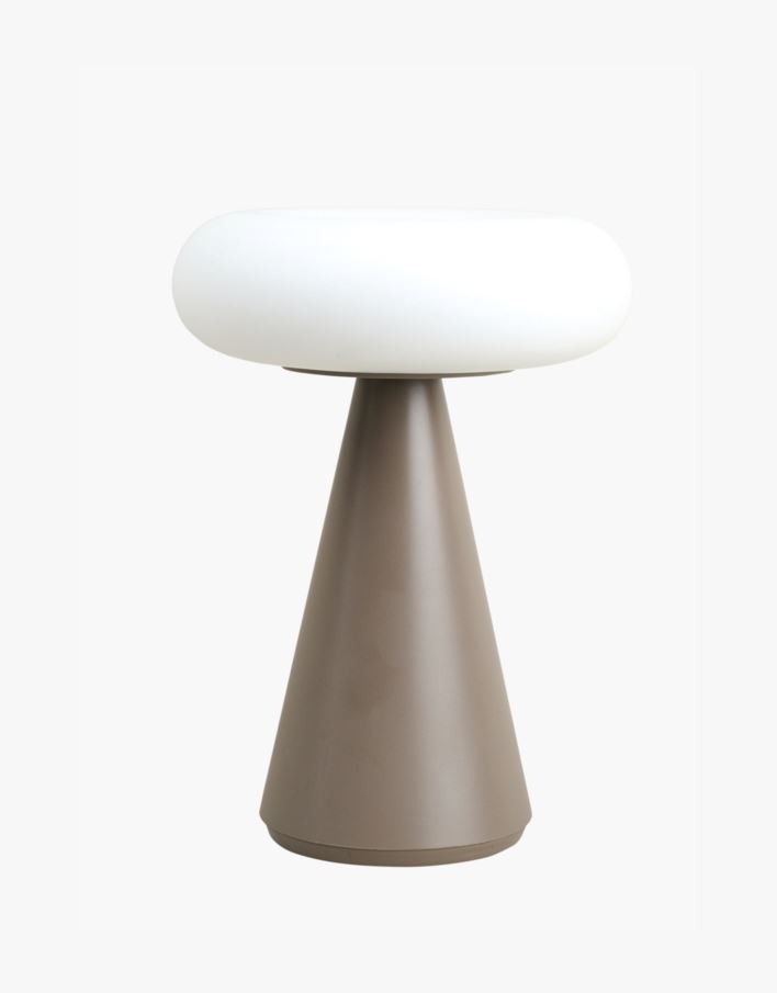 Patareitoitel valgusti hele pruun - ø15,6x20,6 cm hele pruun - 1