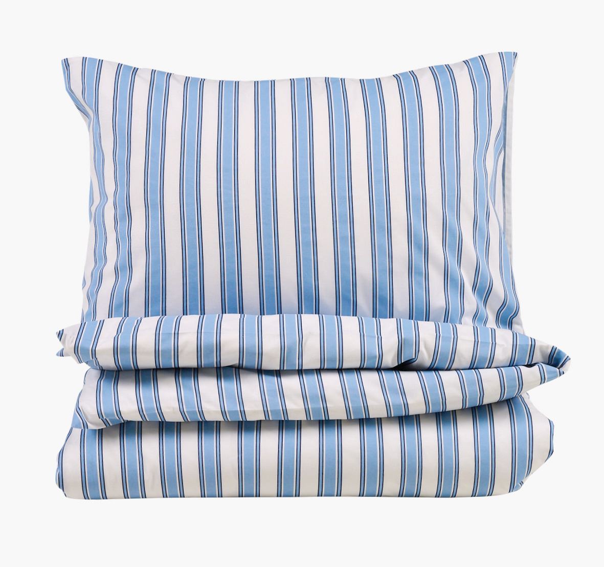 Voodipesukomplekt puuvillane sinine - 150x210 cm sinine - 1