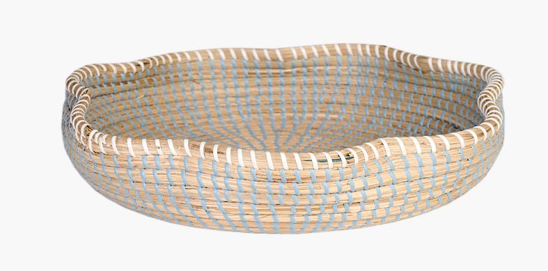 Dekoratiivkauss hele sinine - 8x39x39 cm hele sinine - 1