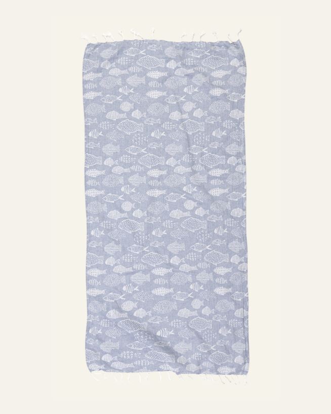 Vannirätik sinine - 70x150 cm sinine - 1