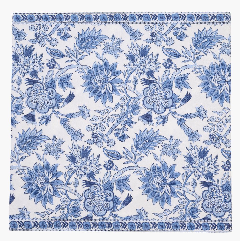 Pabersalvrätikud mitmevärviline/sinine - 33x33 cm mitmevärviline/sinine - 1