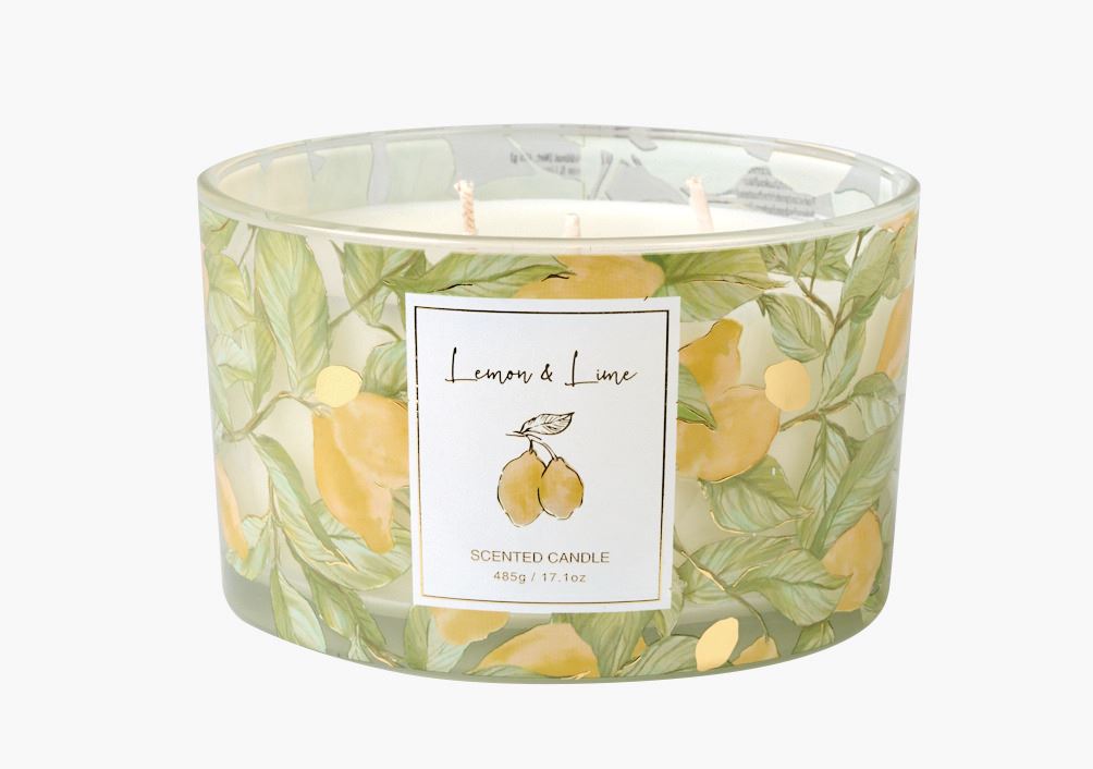 Lõhnaküünal mitmevärviline/kollane - 485 g mitmevärviline/kollane - 1