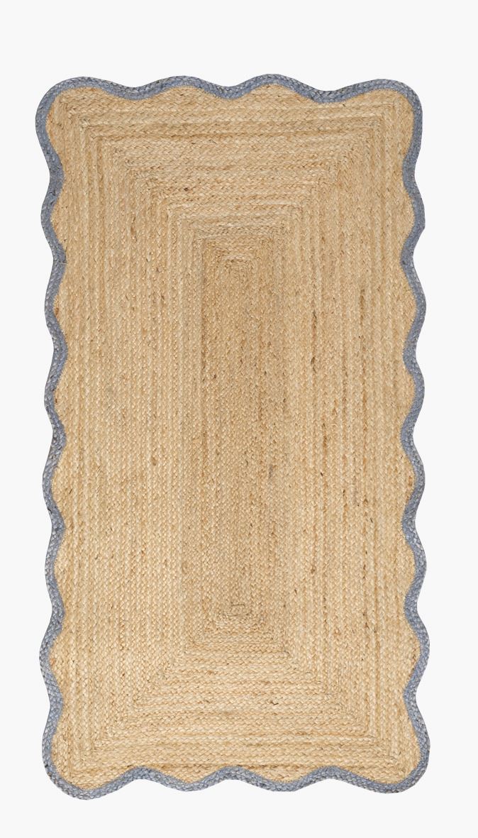 Džuutvaip sinakashall - 80x150 cm sinakashall - 1
