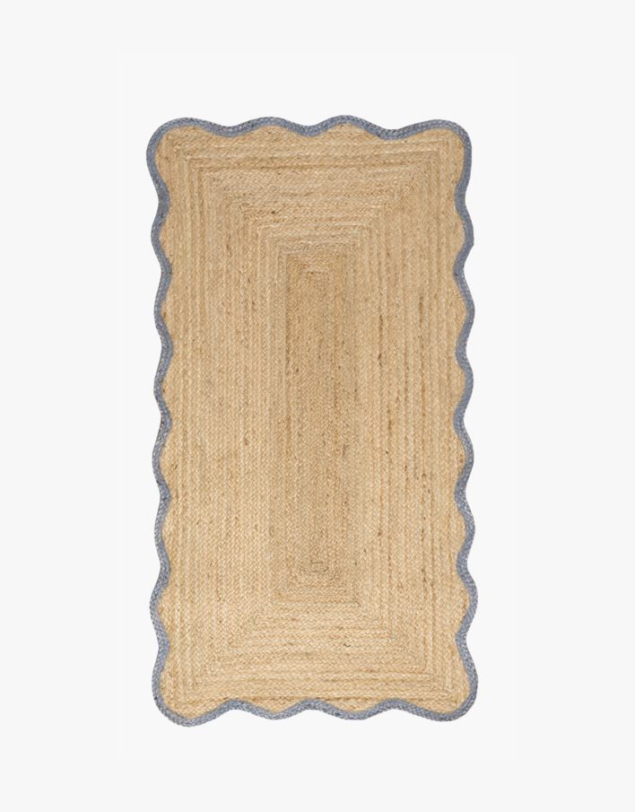 Džuutvaip sinakashall - 80x150 cm sinakashall - 1