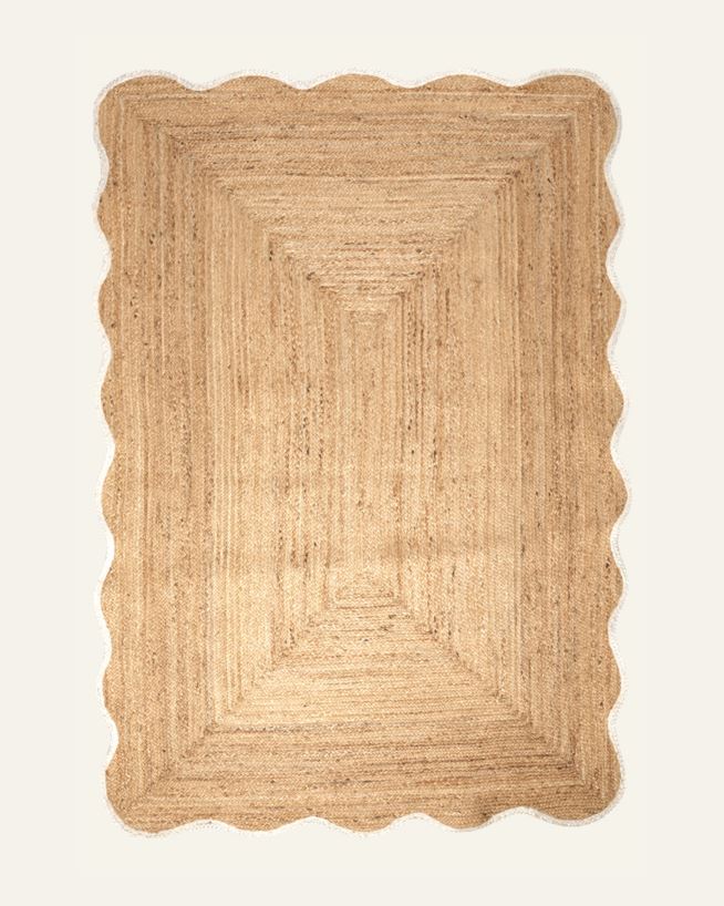 Džuutvaip loodusvalge - 160x230 cm loodusvalge - 1