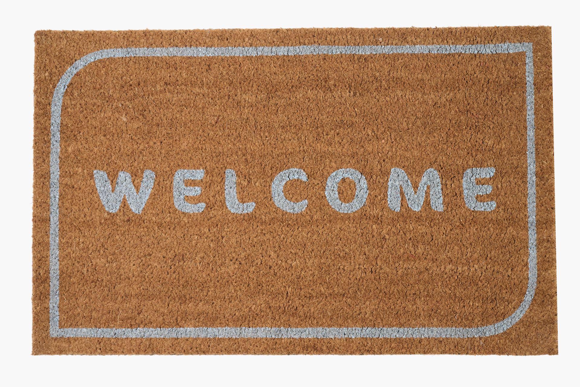 Uksematt hele sinine - 50x80 cm hele sinine - 1