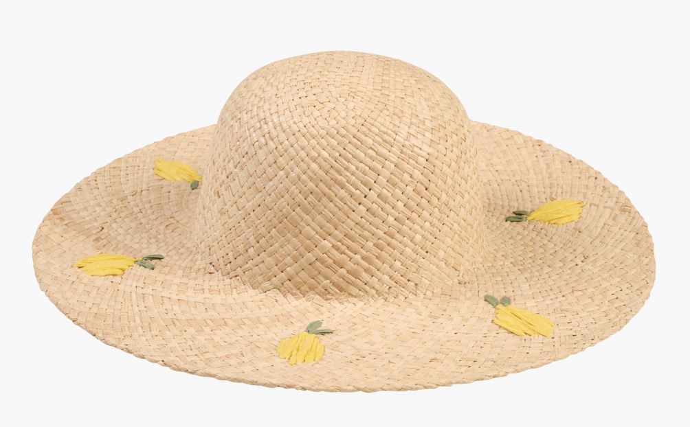 Õlgkübar mitmevärviline natuur - 39x11 cm Mitmevärviline natuur - 1