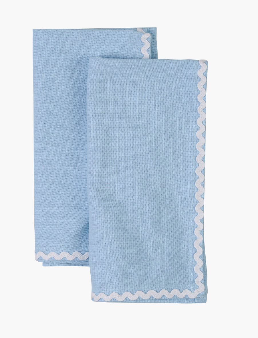 Kangast salvrätik 2tk           hele sinine - 45x45 cm hele sinine - 1