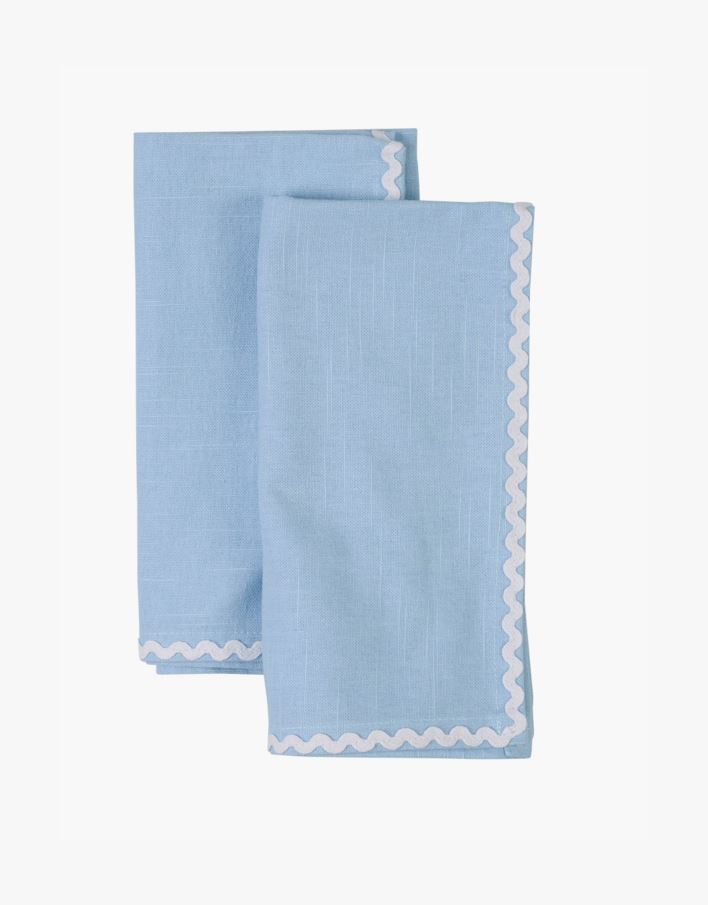 Kangast salvrätik 2tk hele sinine - 45x45 cm hele sinine - 1